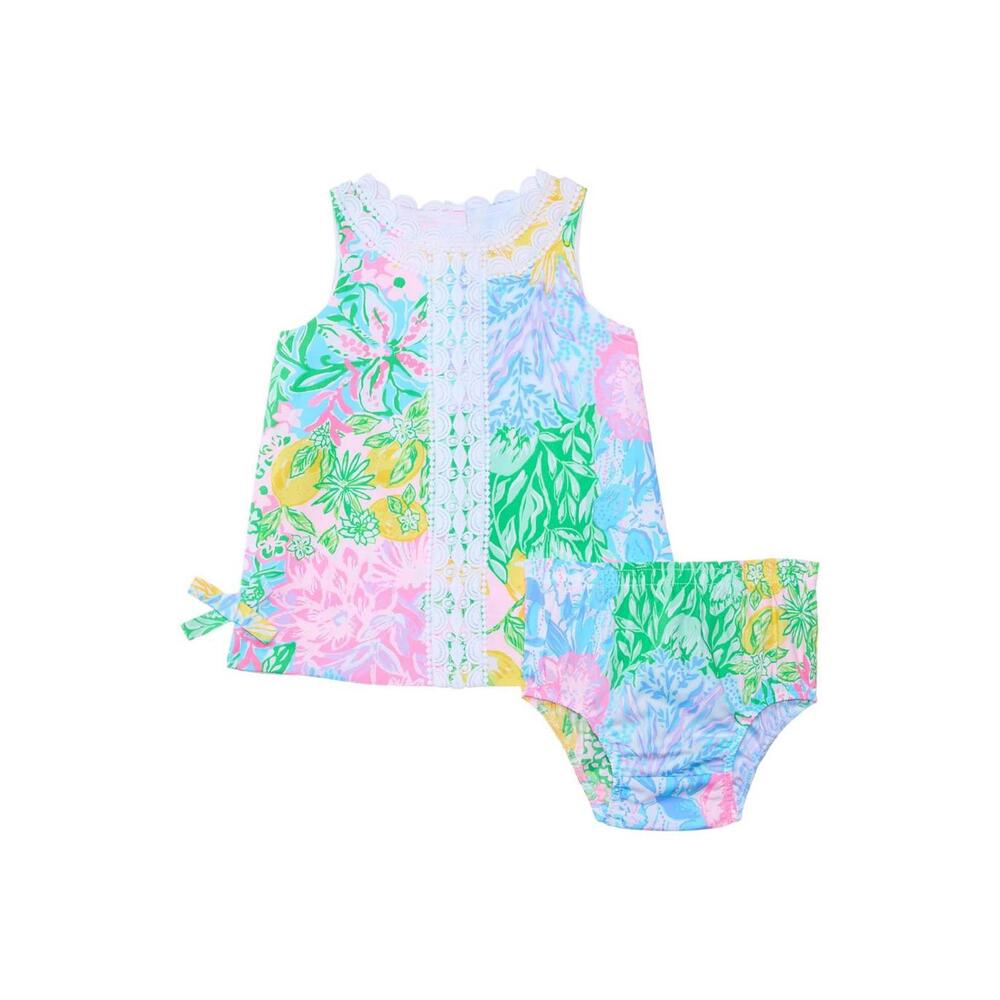 Lilly Pulitzer Baby's Lilly Shift Multi Bright Delight Patch 12/18 Months